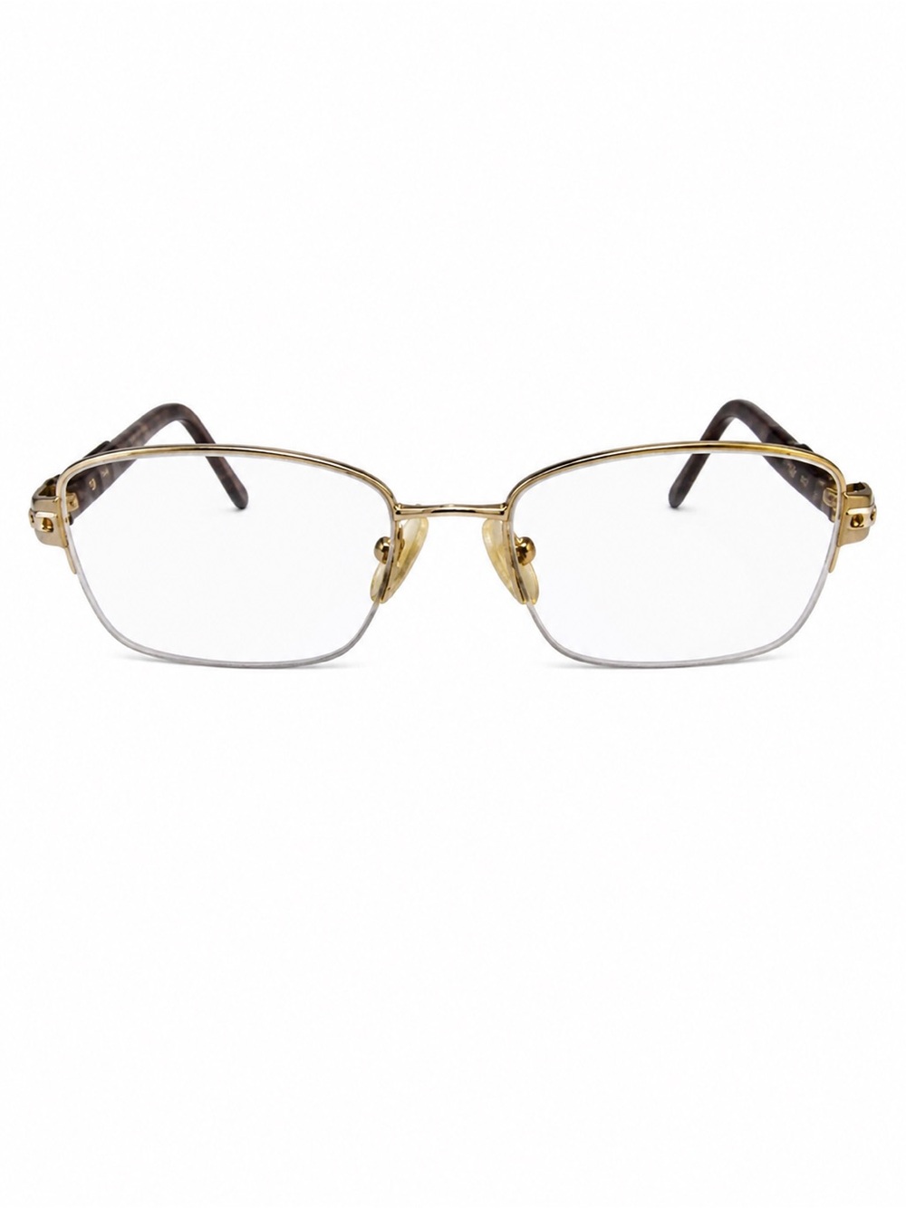 Prada Women’s Eyeglass Frames Gold Tone 50□18